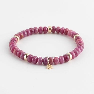 Y&G Armband Robijn – 14k Goud