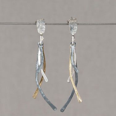 Oorstekers Sprieten Zilver