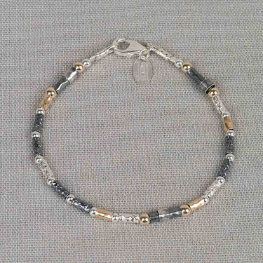 Armband Buisjes Zilver