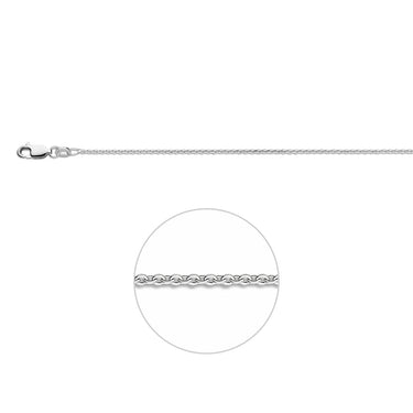 Jip fijne ankerketting zilver