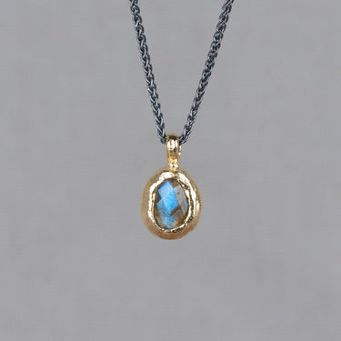 Collier Labradoriet Zilver