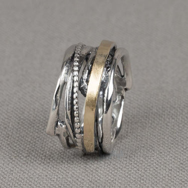 Ring Bogen Zilver