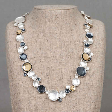 Collier Bubbels Zilver
