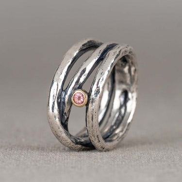 Ring Toermalijn Zilver