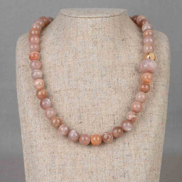 Collier Candy Maansteen Zilver