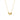 14k Geelgouden Ketting - Vijf Ringetjes