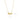 14k Geelgouden Ketting - Vijf Ringetjes