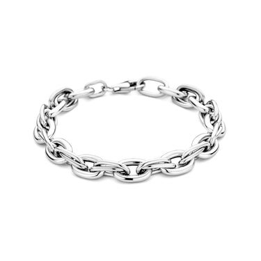 Schakelarmband 9 mm Zilver