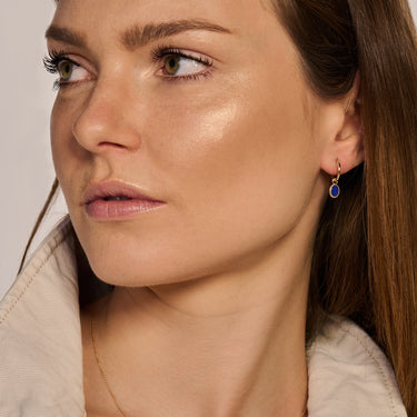 14k Geelgouden Oorringen - 14 mm