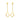 Open Druppel Oorhangers 40 mm 14k Geelgoud