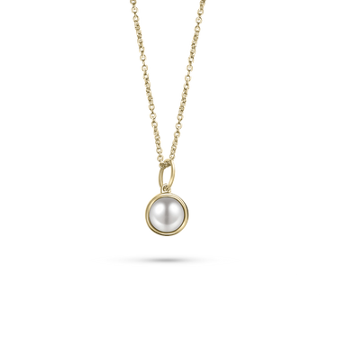 Bold Parel Collier Verguld Zilver