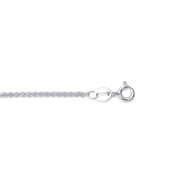 Fuchsschwanz Halskette Silber