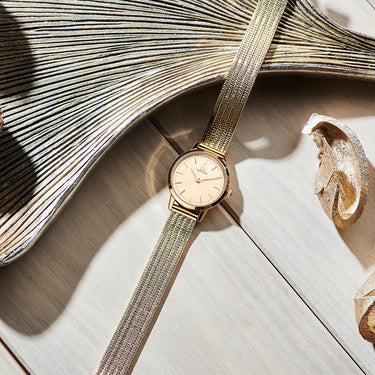 Dameshorloge Akilia Mini in Gold