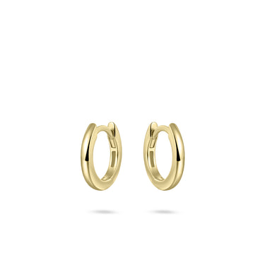 Klassieke Oorringen 2 mm Verguld Zilver (13,5mm)