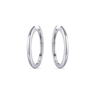 Klassieke Oorringen 2 mm Zilver (22mm)