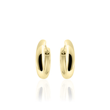 Klassieke Oorringen 3 mm Verguld Zilver (18mm)