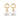 Y&G Oorhangers Zoetwaterparel 5mm – 14k Goud