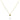 Bezel Collier Groen Verguld Zilver