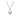 Druppel Collier Zilver