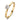 18k Geelgouden Ring - Verlovingsring Solitair - 0.50 ct