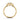 18k Geelgouden Ring - Verlovingsring Trilogy - 0.50 ct