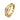 Crossover Ring 14k Geelgoud