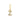 Letter Bedel Zirkonia 7 mm 9k Geelgoud - letter Z