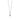 Collier Ava 0,50 crt. witgoud