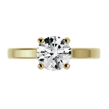 Delve Brilliant Ring 1.50ct Geelgoud