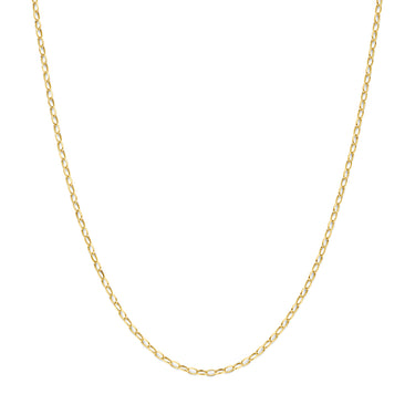 Ankerschakel Collier 2,8 mm 9k Geelgoud - 45 cm