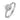 Emerald verlovingsring van 18 karaat witgoud met 0.50 ct lab-grown diamanten en zijdiamanten afmetingen