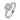 Emerald verlovingsring van 18 karaat witgoud met 1.00 ct lab-grown diamanten en zijdiamanten