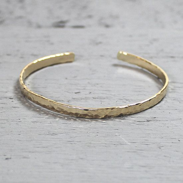 Klemband Hamerslag Goldfilled