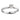 Solitaire verlovingsring van 18 karaat witgoud met 0.50 ct lab-grown diamant