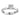 Solitaire verlovingsring van 18 karaat witgoud met 1.00 ct lab-grown diamant
