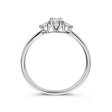 Alix Verlovingsring 0.37ct Witgoud