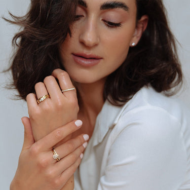 Elin Verlovingsring 0.30ct Geelgoud