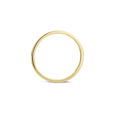 Minimalistische Ring 14k Geelgoud