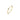 14k Geelgouden Ring - Aanschuifring - Solitaire