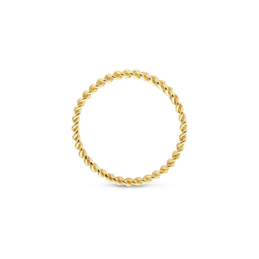 Aanschuifring Schakelmotief 14k Geelgoud