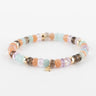 Y&G Armband Amethist, Aquamarijn, Maansteen & Rookkwarts – 14k Goud