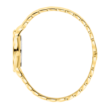 Dameshorloge Akilia Gold en Parelmoer