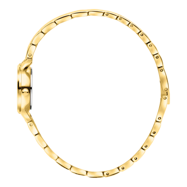 Dameshorloge Akilia Mini Gold en Parelmoer