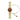 Dameshorloge Eloise | Ovaal | Goud en Rood