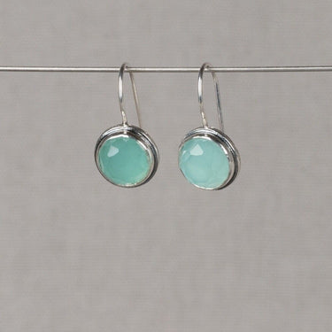 Oorhangers met groene kwarts