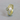 Stapelring trio met parel en diamant 14 karaat goud