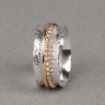 Chique Ring Zilver & Goldfilled