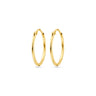 Viral Hoops Oorringen 20 mm x 1,5 mm Goud Verguld Zilver