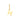Letter Bedel 6,5 mm 9k Geelgoud - letter H