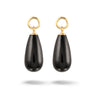Y&G Oorhangers Onyx – Goud